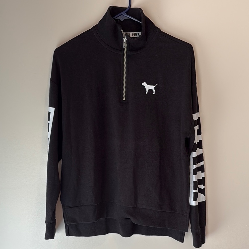PINK Victoria's Secret Black Sweatshirt